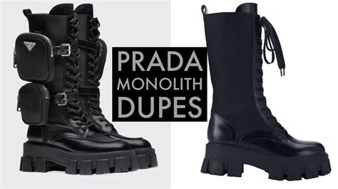 prada sneakers dupes|prada combat boots dupe.